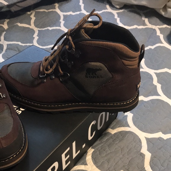 NIB- Sorel Madson hiker waterproof. Men’s size 9. Ordered tried on too big. - Picture 5 of 6